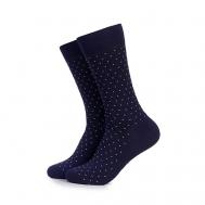 Носки мужские высокие темно-синие Orion Gentle Dots Tezido