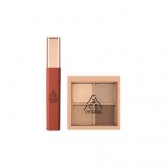 Набор: Палетка теней Mini Multi Eye Color Palette + Тинт для губ Cloud Lip Tint 3ce