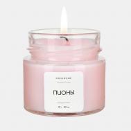 Aроматическая свеча Пионы 100 SMELLHOME