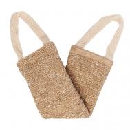 Мочалка из конопли длинная с ручками VIVAL BEAUTY