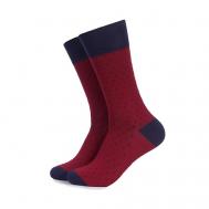 Носки мужские высокие бордовые Orion Gentle Dots Tezido