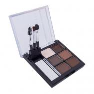 Тени для бровей и век, палетка для макияжа с воском №1 SHINEWELL