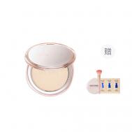 Набор: Пудра Velvet Fusion Pressed Powder + Кисть+ Спонж Mistine