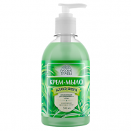 Крем-мыло жидкое, Алоэ-вера 300 Русские Травы