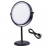 Зеркало косметическое настольное с подсветкой, x7 увеличением и диммированием - HAS1824 HASTEN