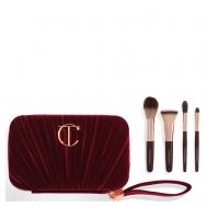 Набор кистей для макияжа Hollywood Mini Brush Set + чехол Charlotte Tilbury