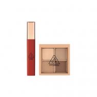 Набор: Палетка теней Mini Multi Eye Color Palette + Тинт для губ Cloud Lip Tint 3ce