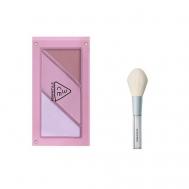 Набор: Румяна Layer-it-all Blush Palette + Кисть для румян Blush Brush 3ce