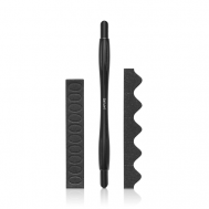 Черная волшебная палочка - пушер для педикюра, абразив 180/220 единиц JAPURE You