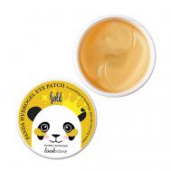 Патчи для глаз гидрогелевые с частичками золота Panda Hydrogel Eye Patch Gold LOOK AT ME
