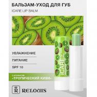 Бальзам-уход для губ "iCARE lip balm" kiwi Relouis