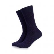 Носки мужские высокие темно-синие Orion Gentle Dots Tezido