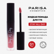 Жидкая помада матовая PARISA Cosmetics