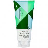 Шампунь увлажняющий для тусклых, сухих и ломких волос Israeli Avocado 200 Alan Hadash