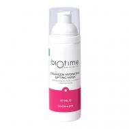 Лифтинг-маска для лица увлажняющая против морщин с коллагеном 50 BIOTIME FOR HOME CARE