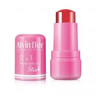 Стойкий тинт 2 в 1 для губ и щек в стике "Water jelly tint" Alvin D'or
