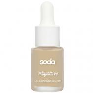 LA-LA-LIQUID FOUNDATION #liquidlove ТОНАЛЬНАЯ ОСНОВА-ФЛЮИД SODA