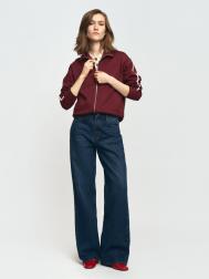 Джинсы прямого силуэта с высокой посадкой ZOLLA