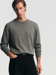 Тонкий трикотажный джемпер из хлопка ZOLLA