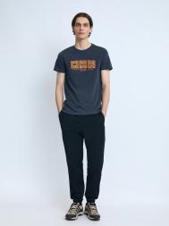 Брюки-джоггеры из хлопка на резинке ZOLLA