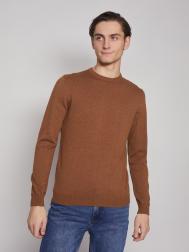 Джемпер из хлопка с длинным рукавом ZOLLA