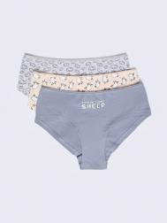 Набор трусов с принтом (3 шт. в комплекте) ZOLLA