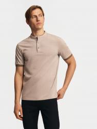 Футболка поло с воротником-стойкой ZOLLA