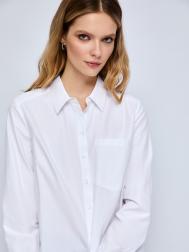 Рубашка прямого силуэта с карманом ZOLLA