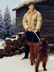 Тёплая куртка с воротником-стойкой ZOLLA