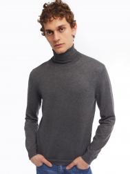 Тонкая трикотажная водолазка с воротником гольф ZOLLA