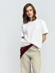 Футболка оверсайз силуэта из хлопка ZOLLA