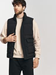 Утеплённый жилет на молнии ZOLLA