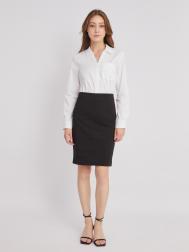 Офисная юбка-карандаш с разрезом ZOLLA