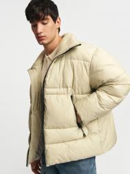 Тёплая куртка с воротником-стойкой ZOLLA