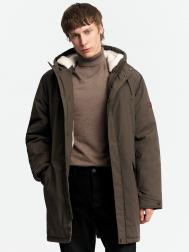 Тёплая куртка-парка с подкладкой из экомеха ZOLLA