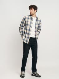 Рубашка в клетку с нагрудными карманами ZOLLA