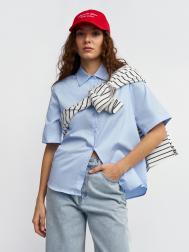 Рубашка из хлопка с коротким рукавом ZOLLA