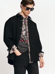 Куртка-рубашка из хлопка с принтом ZOLLA