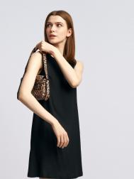 Платье мини без рукавов с вырезом на спине ZOLLA