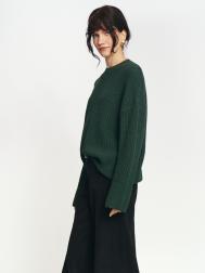 Вязаный джемпер с длинным рукавом ZOLLA