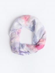 Шифоновый шарф с цветочным рисунком ZOLLA