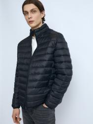 Лёгкая утеплённая куртка на молнии с воротником-стойкой ZOLLA