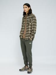 Утеплённые брюки-джоггеры на резинке с начёсом внутри ZOLLA