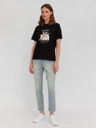 Джинсы силуэта Mom Slim с высокой посадкой ZOLLA