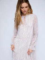 Шифоновое платье мини с цветочным принтом ZOLLA