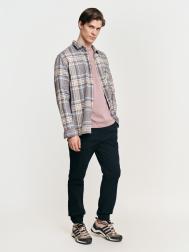 Брюки-джоггеры из хлопка на резинке ZOLLA