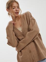 Трикотажный кардиган на пуговицах ZOLLA