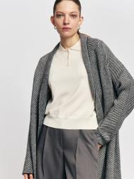 Трикотажный кардиган без застёжки ZOLLA