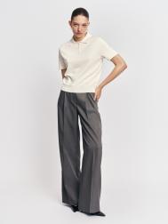 Прямые брюки на резинке со стрелками ZOLLA