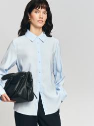 Рубашка прямого фасона с длинным рукавом ZOLLA